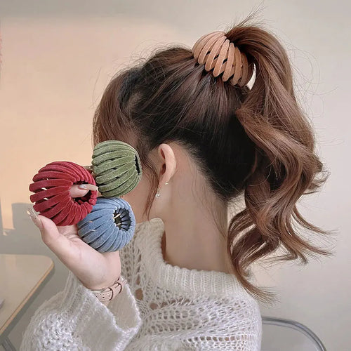 Bird nest Magic Hair Clip (Pack Of 2) a2z