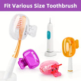 Travel Toothbrush Protector Cap (pack of 3) a2z