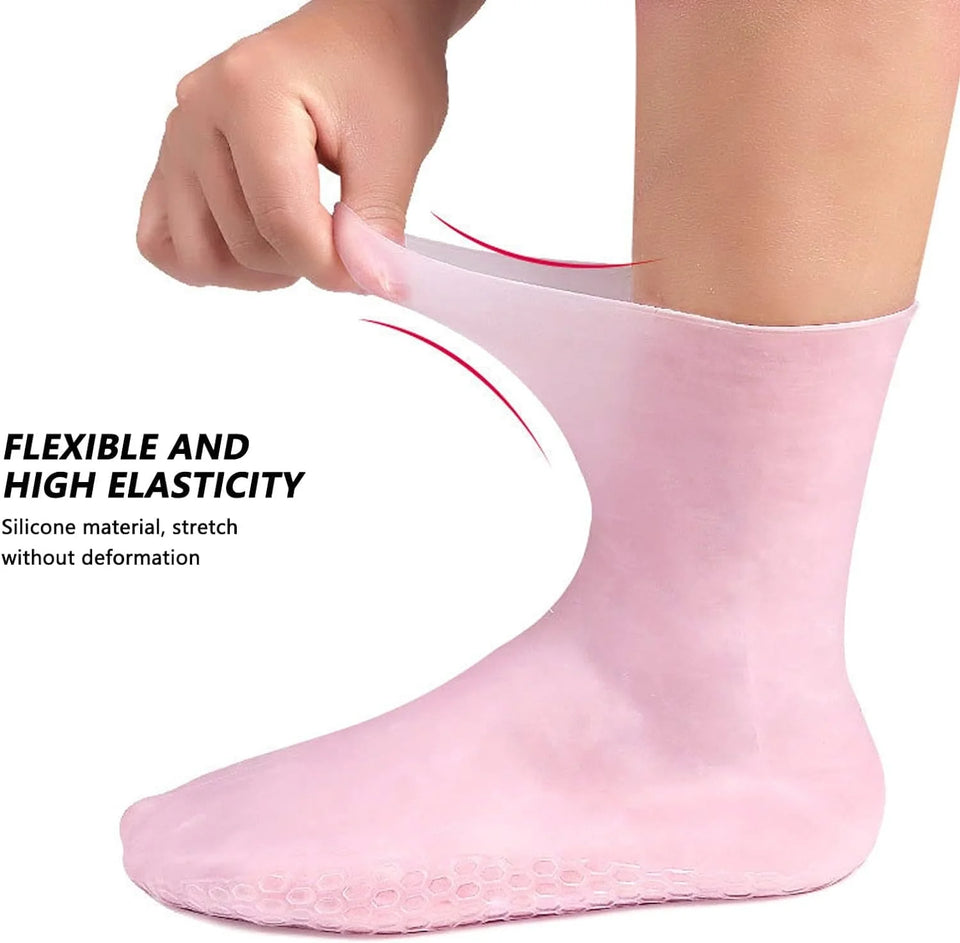 Silicon Gel Moisturizing Socks Foot Care