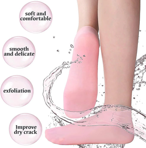 Silicon Gel Moisturizing Socks Foot Care